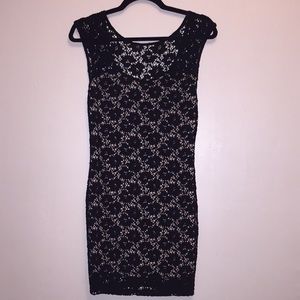 Lace cocktail dress